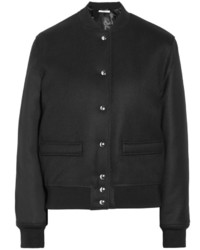 Givenchy Wool Blend Twill Bomber Jacket
