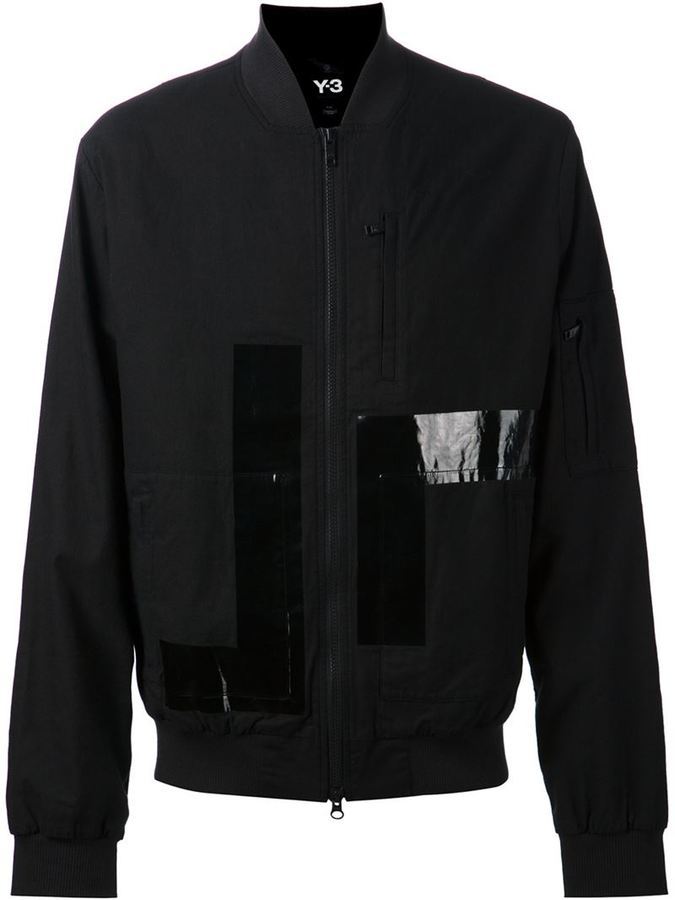 Y-3 Shadow Ma 1 Bomber Jacket, $525 | farfetch.com | Lookastic