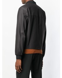 Prada Zipped Leather Jacket