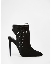 Asos Eltham Pointed Lace Up Shoe Boots