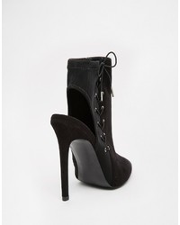 Asos Eltham Pointed Lace Up Shoe Boots