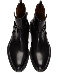 Givenchy Black K Line Buckle Boots