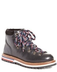 Moncler Blanche Lace Up Boot