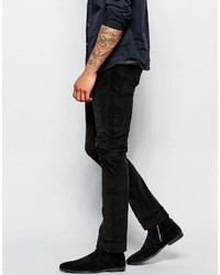 Asos Brand Skinny Bootcut Pants In Cord
