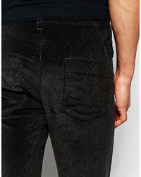 Asos Brand Skinny Bootcut Pants In Cord