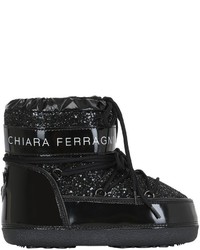 Chiara Ferragni 30mm Glitter Snow Boots