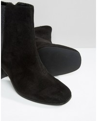 Miss KG Croc Mix Heeled Boots