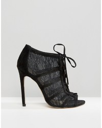 Asos Electra Wide Fit Heeled Shoe Boots