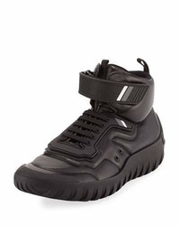 Prada High Top Sneaker Sport Boot Black