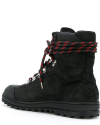 Off-White Lace Up Boots