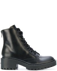 Kenzo Lace Up Combat Boots