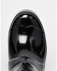 Hunter Original Black Gloss Short Wellington Boots