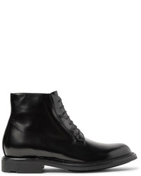 Saint Laurent Polished Leather Boots