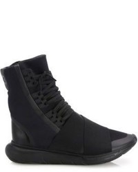 Y-3 Round Toe Sneaker Boots
