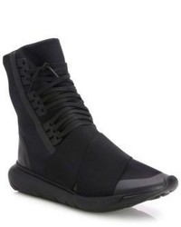 Y-3 Round Toe Sneaker Boots