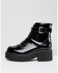 Asos Ruthless Chunky Lace Up Boots
