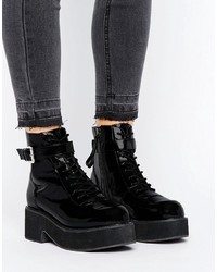 Asos Ruthless Chunky Lace Up Boots