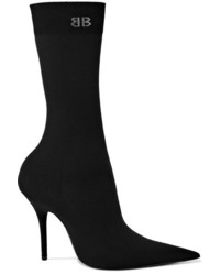 Balenciaga Stretch Jersey Sock Boots Black