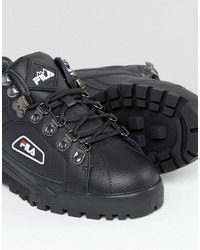 Fila Trailblazer Boots In Black