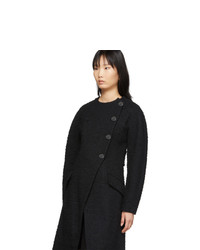 Proenza Schouler Black Boucle Coat