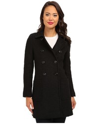 DKNY Double Breasted Boucle Coat 55198 Y4