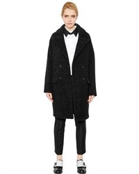 Karl Lagerfeld Wool Boucle Coat