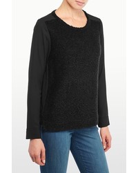 NYDJ Boucle Sweater Front Blouse