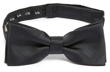 Black burberry bow tie new arrivals