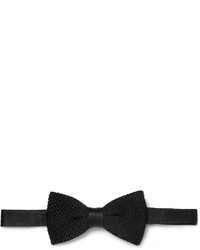 Burberry London Knitted Silk Bow Tie