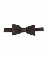 Burberry Satin Bow Tie Black