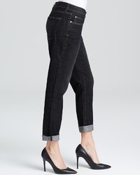 Eileen Fisher Boyfriend Jeans In Vintage Black