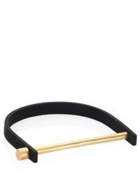 Miansai Noir Brass U Cuff Bracelet