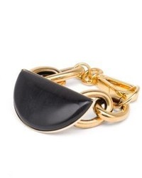 Marni Obsidian Chain Bracelet