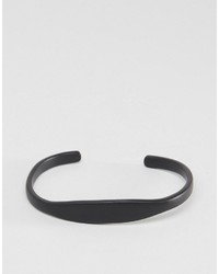 Icon Brand Premium Bangle Bracelet In Black