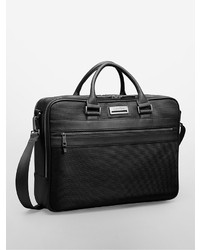 Calvin Klein Alec Double Compartt Commuter Briefcase