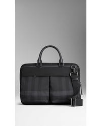 Burberry Beat Check Briefcase