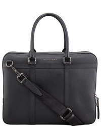 Burberry Pebbled Leather Briefcase