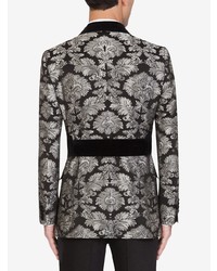 Dolce & Gabbana Jacquard Belted Blazer