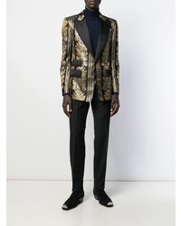 Dolce & Gabbana Jacquard Casino Tuxedo Jacket