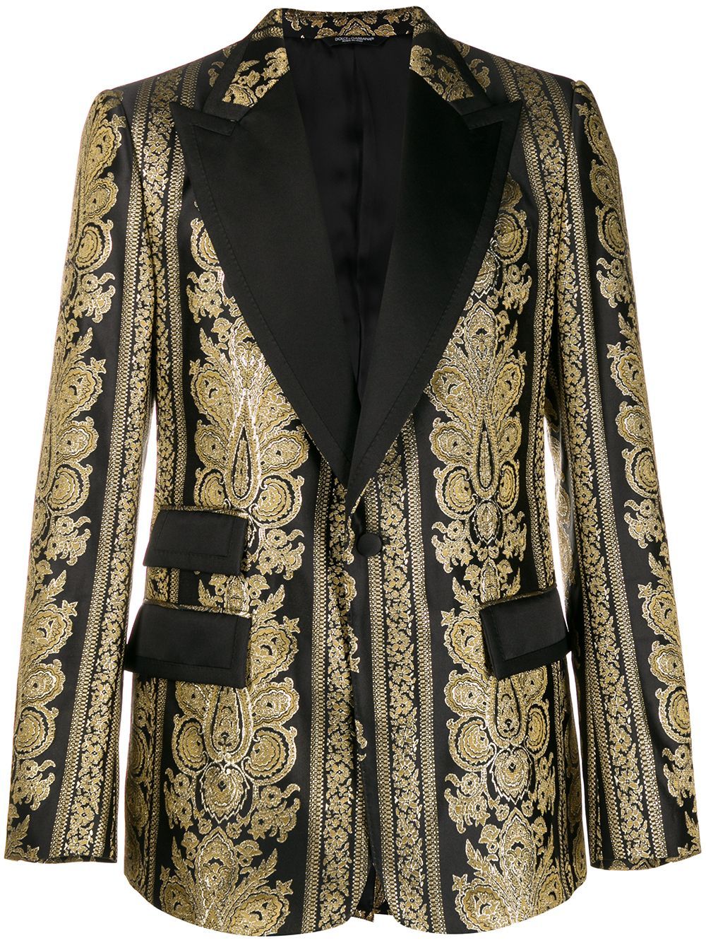 Dolce & Gabbana Jacquard Casino Tuxedo Jacket, $1,797 | farfetch.com ...