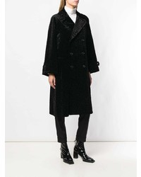 Comme Des Garçons Noir Kei Ninomiya Brocade Double Breasted Coat
