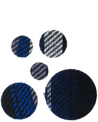 Sacai Tweed Effect Cluster Dot Brooch Set