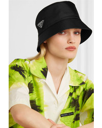 Prada Appliqud Shell Bucket Hat