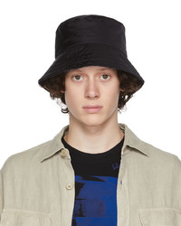Salvatore Ferragamo Black Bucket Hat