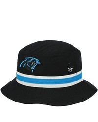 '47 Black Carolina Panthers Striped Bucket Hat At Nordstrom