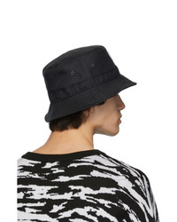 Marcelo Burlon County of Milan Black Cross Bucket Hat
