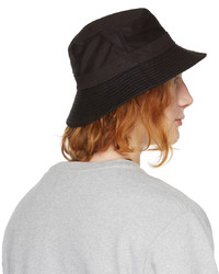 Nudie Jeans Black Denim Martinsson Bucket Hat