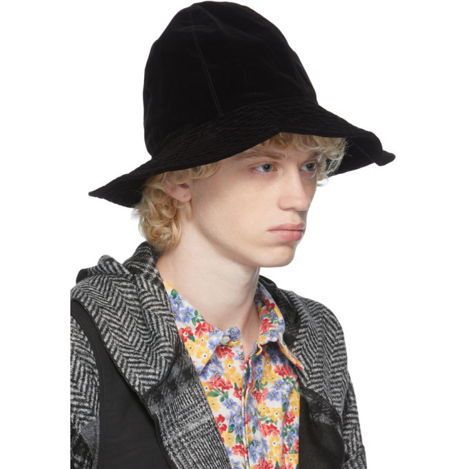 Engineered Garments Black Dome Hat, $125 | SSENSE | Lookastic