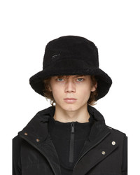 C2h4 Black Fleece Bucket Hat