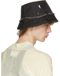 Kara Black Jean Bucket Hat